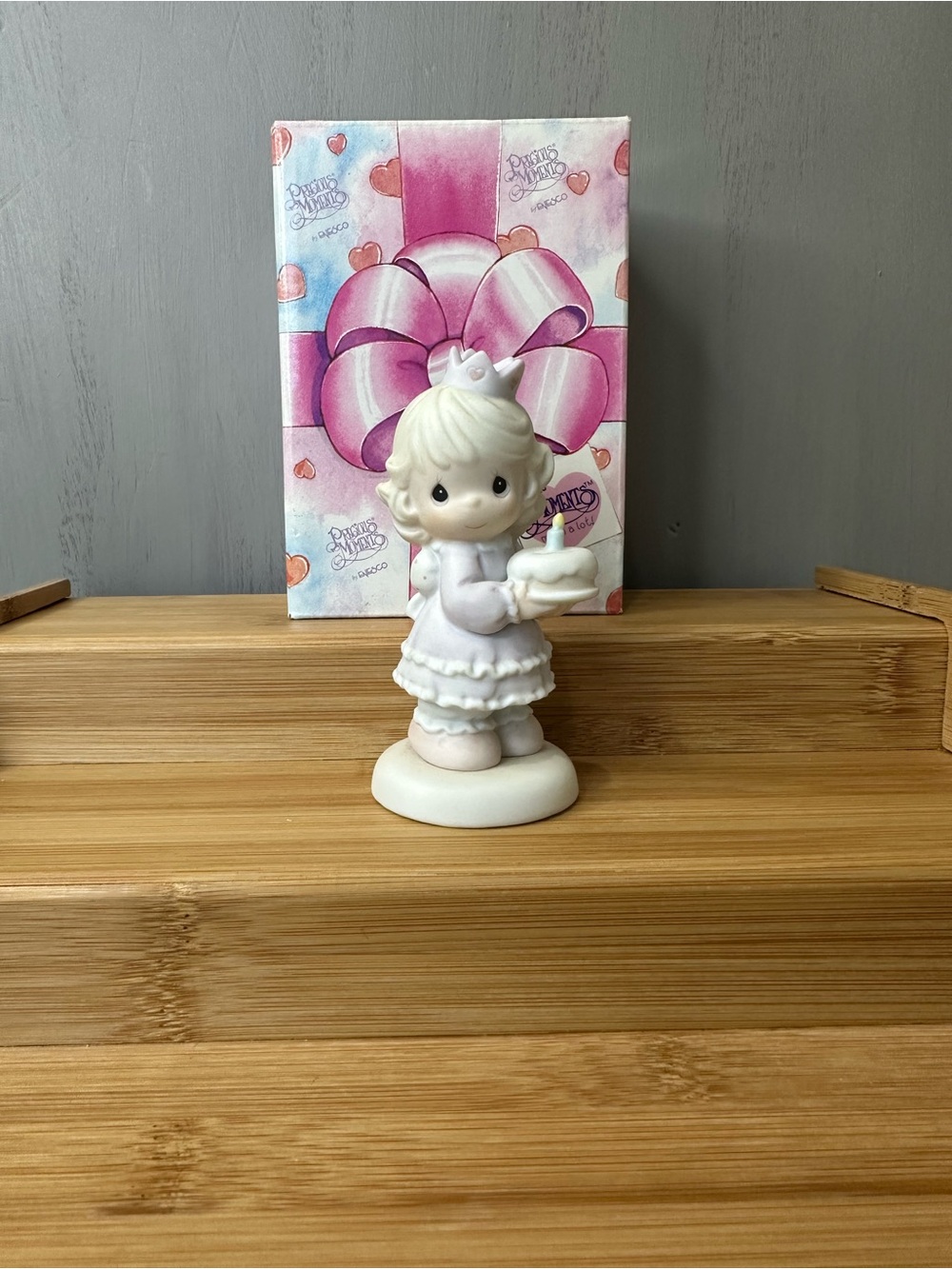 Precious Moments Birthday Wishes With Hugs & Kisses Figurine